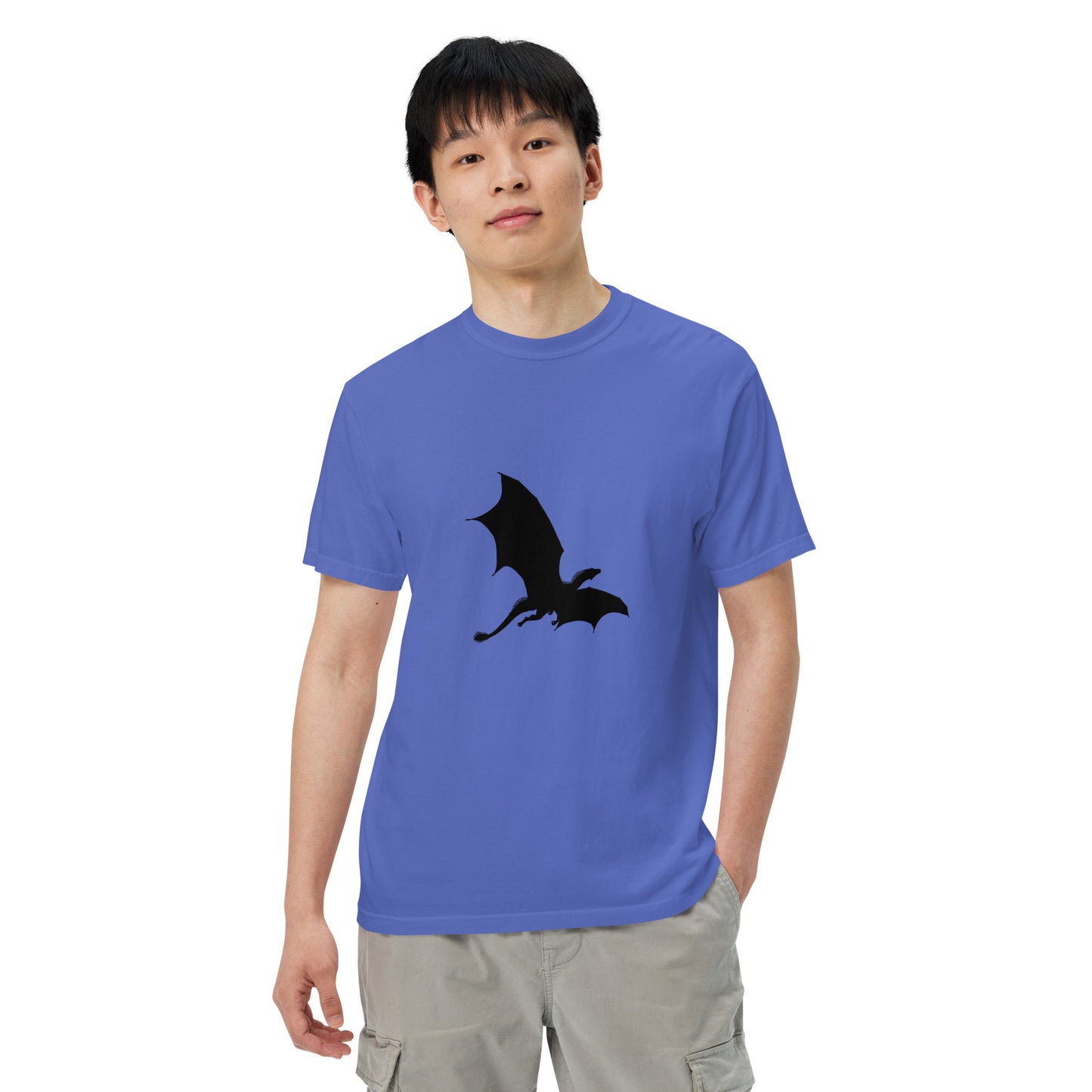 Fantasy Dragon Men’s garment-dyed heavyweight t-shirt