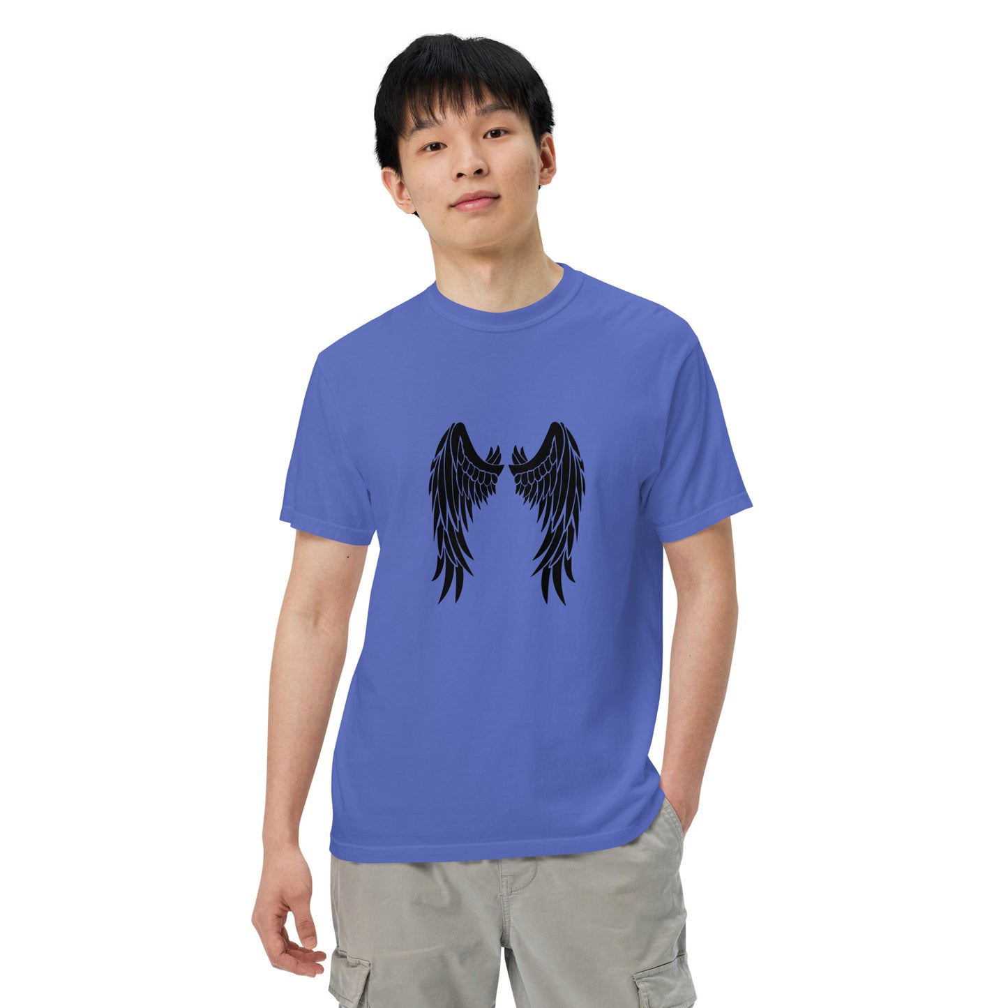 Men’s garment-dyed heavyweight t-shirt