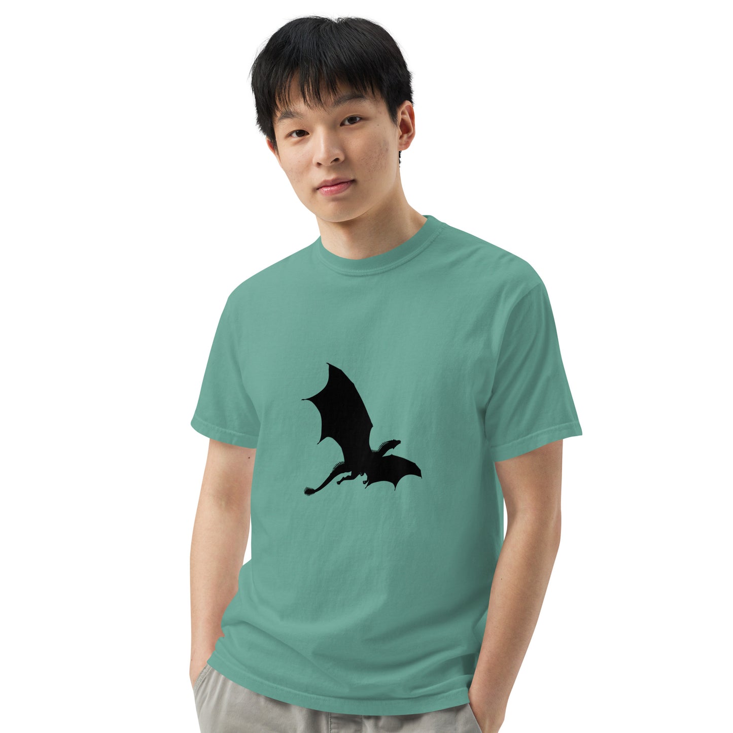 Fantasy Dragon Men’s garment-dyed heavyweight t-shirt