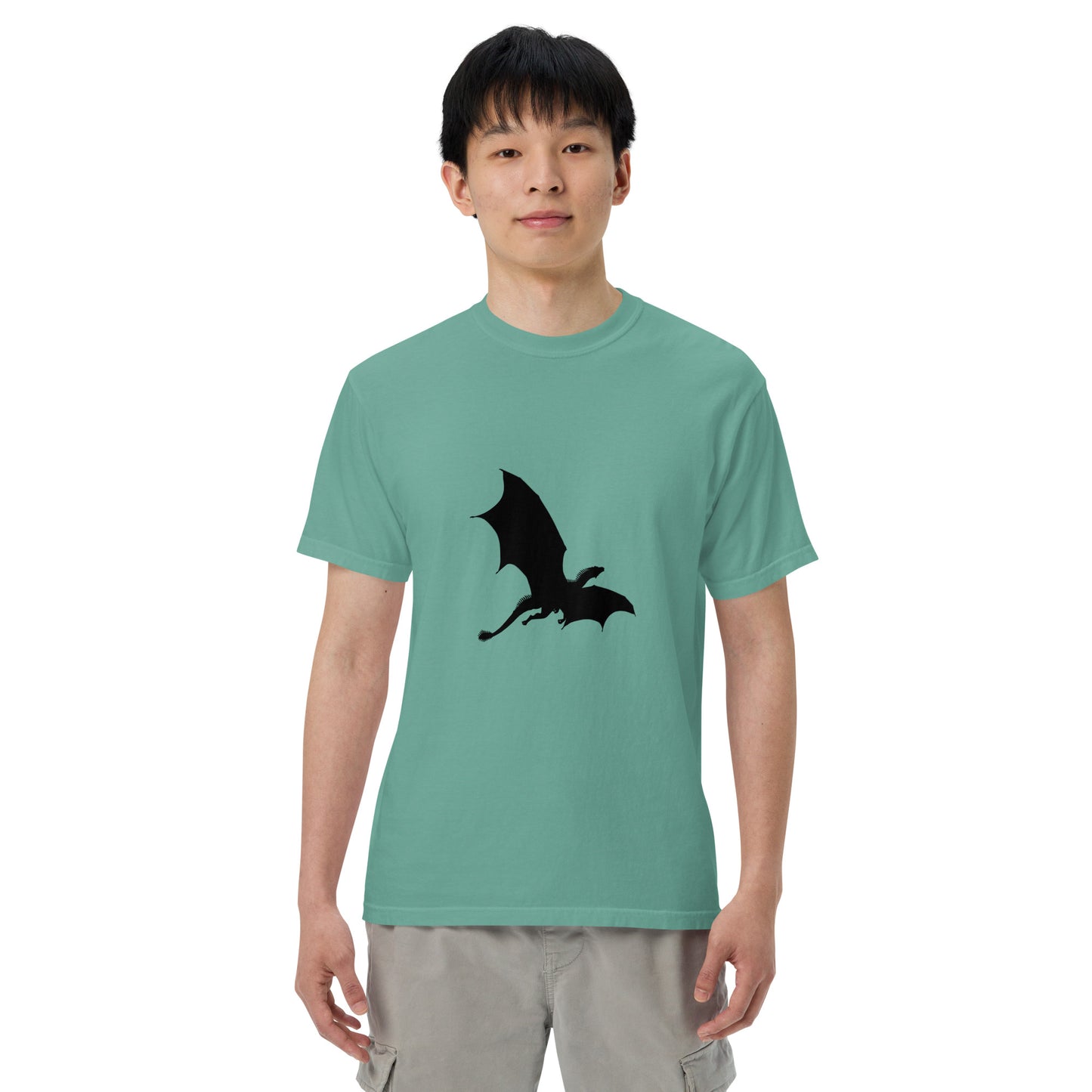 Fantasy Dragon Men’s garment-dyed heavyweight t-shirt