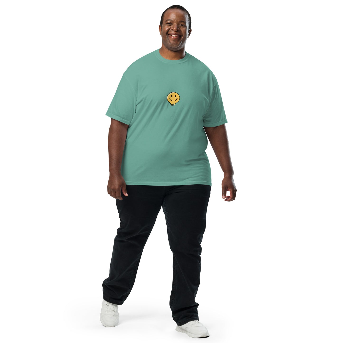 Smiley Face 2 Men’s garment-dyed heavyweight t-shirt