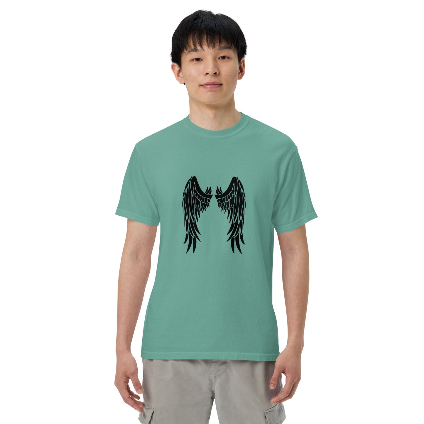 Men’s garment-dyed heavyweight t-shirt