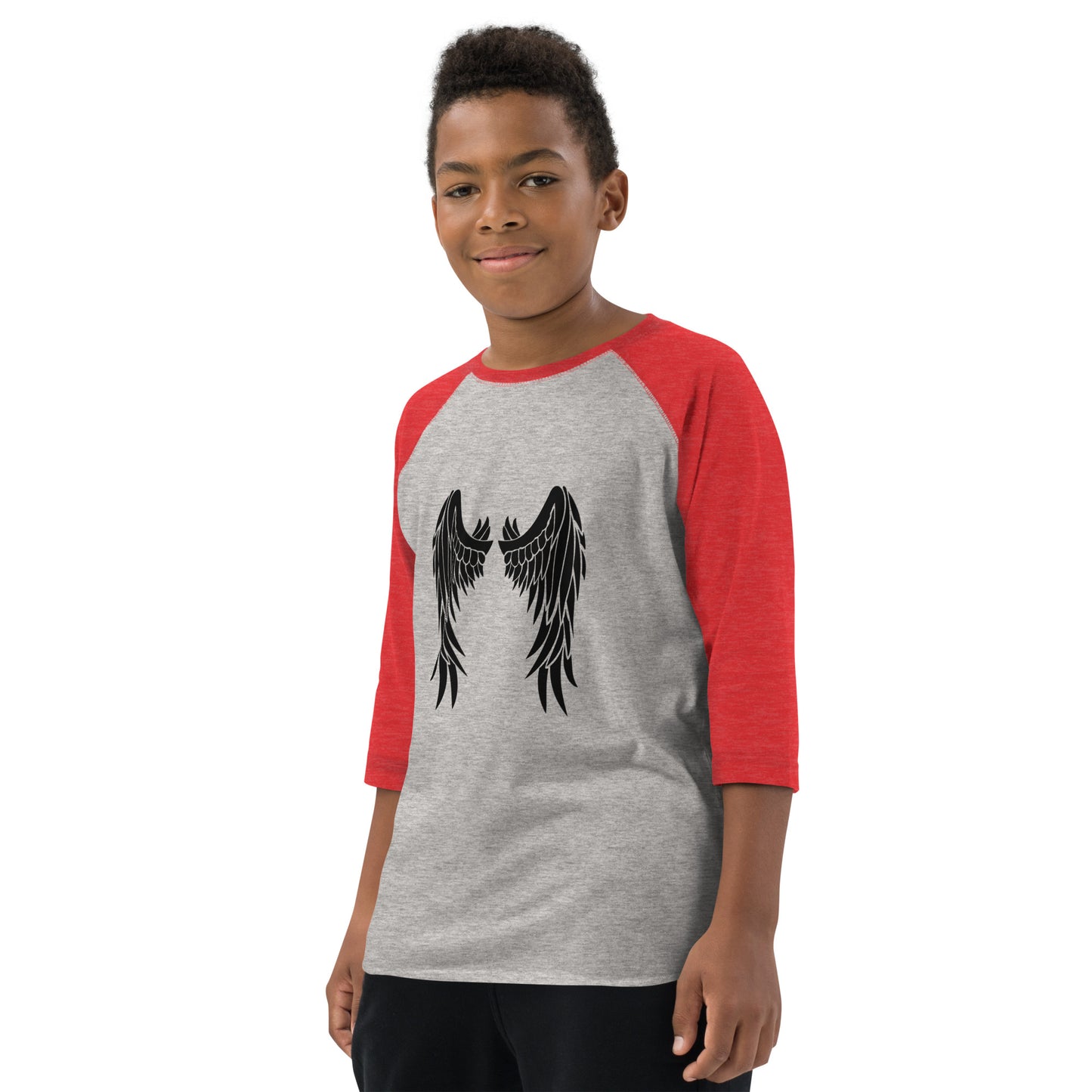 Angle Wings Youth baseball shirt