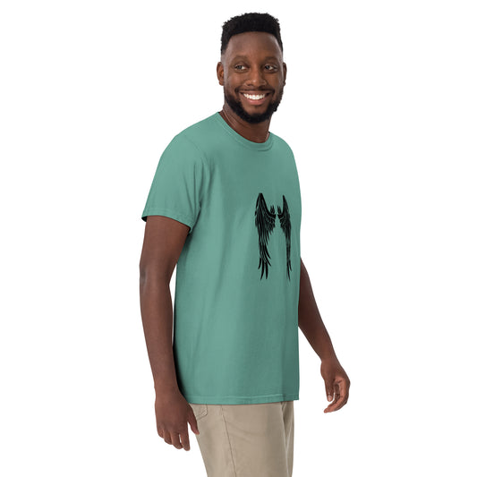 Angle Wings Men’s garment-dyed heavyweight t-shirt